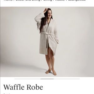 Parachute waffle robe tan medium